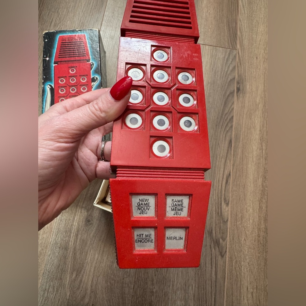 Vintage 1979 Merlin The Electronic Wizard Game - Picture 8 of 12